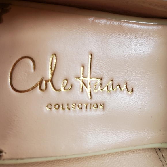 Cole Haan Nike Air Yellow Peep Toe Heels - Picture 6 of 16